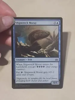 MTG Shipwreck Moray - Foil Aether Revolt Magic The Gathering 45/184 - Image 1