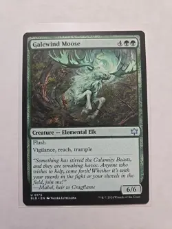 Galewind Moose - Bloomburrow - LP - MTG Magic - Uncommon - Creature - Image 1