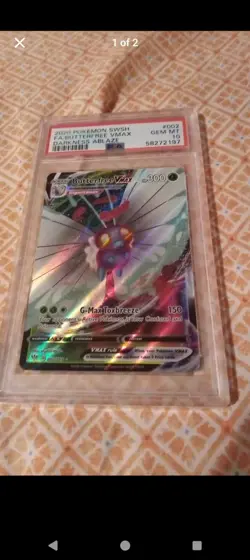 2020 Pokemon SWSH Butterfree v Darkness Ablaze #001 PSA 10 Graded - Image 1