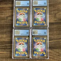 POKEMON SM PROMO POKEMON CENTER 280 281 282 283 YOKOHAMA'S PIKACHU PSA 10 LOT - Image 2