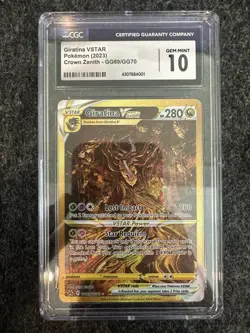 Pokemon Giratina VSTAR Crown Zenith Galarian Gallery GG69/GG70 CGC 10 Gem Mint - Image 1