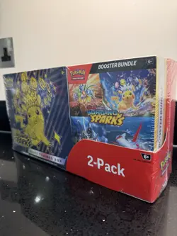 Pokemon SURGING SPARKS Elite Trainer Box Etb & Booster Bundle Costco 2 Pack - Image 4