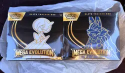 Pokemon Mega Evolution Elite Trainer Box ETB Set of 2 Sealed - Image 1