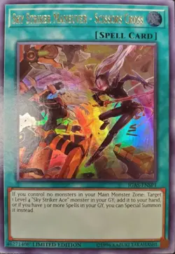 Yugioh! MP Sky Striker Maneuver - Scissors Cross - IGAS-ENSP1 - Ultra Rare - Lim - Image 1