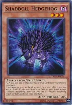 Yugioh! MP Shaddoll Hedgehog - DUEA-EN024 - Common - Unlimited Edition Moderatel - Image 1