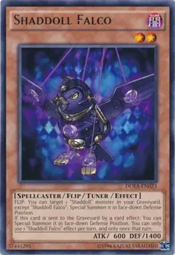 Yugioh! MP Shaddoll Falco - DUEA-EN023 - Rare - Unlimited Edition Moderately Pla - Image 1