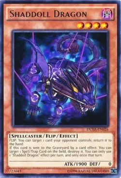 Yugioh! MP Shaddoll Dragon - DUEA-EN026 - Rare - Unlimited Edition Moderately Pl - Image 1