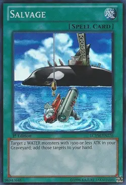 Yugioh! MP Salvage - LCYW-EN276 - Super Rare - 1st Edition Moderately Played, En - Image 1