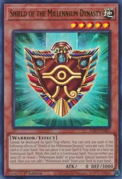 Yugioh! MP Shield of the Millennium Dynasty - INFO-EN003 - Ultra Rare - 1st Edit - Image 1