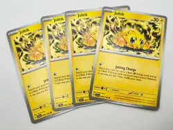 Joltik 050/142 4x x4 Pokemon Cards 2024 Stellar Crown Playset - Image 1