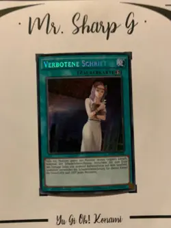 VERBOTENE SCHRIFT - 1. AUFLAGE MP15-DE038 DEUTSCH Yu-Gi-Oh! CARD SECRET RARE - Image 2