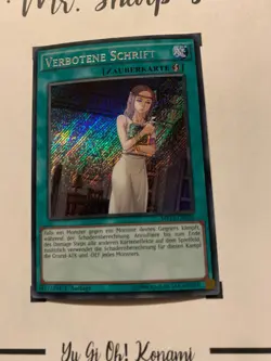 VERBOTENE SCHRIFT - 1. AUFLAGE MP15-DE038 DEUTSCH Yu-Gi-Oh! CARD SECRET RARE - Image 4