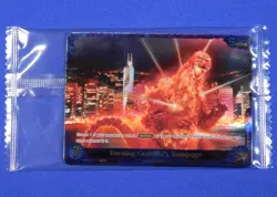 Burning Godzilla's Rampage Godzilla vs Godzilla [BP01] Card Game Promo SEALED - Image 1