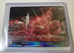 Burning Godzilla's Rampage Godzilla vs Godzilla [BP01] Card Game Promo SEALED - Image 3