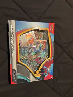 1 Roaring Moon Ex Box Factory Sealed Pokemon Trading Card - Image 1