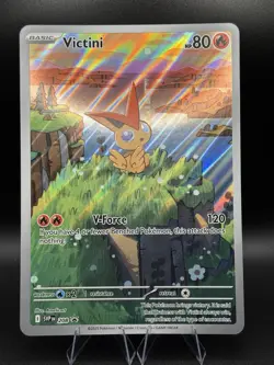 Pokemon Victini SVP #208 Black Star Jumbo Promo Card Black & White Collection - Image 1