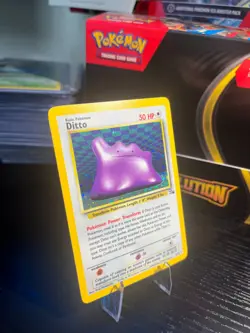 Ditto 3/62 Fossil Holo 1999 Pokemon TCG Card LP - Image 2