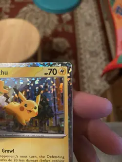 Pikachu 006/015 McDonald’s 2023 Pokemon Card Holo MP Pokemon - Image 5