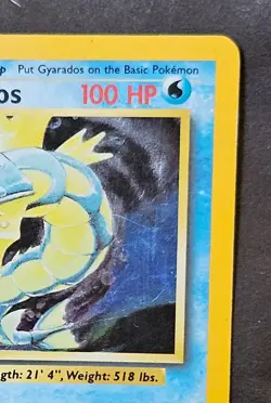Pokemon Holos Electrode Jungle LP & Gyaradose Base Set LP Lot of 2 Cards - Image 4