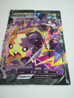 Morpeko V-Union Standard Size ALL 4 -Pokemon Cards + 1 Morpeko Jumbo Card - Image 1