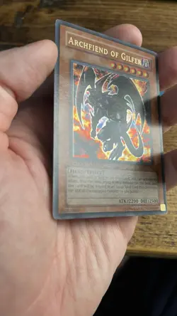 JMP-EN003 Archfiend Of Gilfer Ultra Rare Limited Edition NM Yugioh Card - Image 5