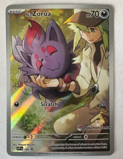 N's Zorua - 189 (Pokemon Center Exclusive) 189 Sv: Scarlet & Violet Promo Cards - Image 1