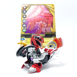 Bakugan Pyrus Helios MK2 820G Custom Anime Color Metallic w/Gate card #87 - Image 1