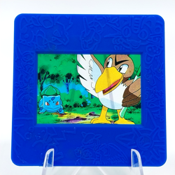 Pokemon Anime Film Mini Card Japan Nintendo Retro Vintage Bulbasaur & Farfetch’d - Image 1