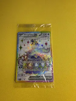 Pokemon TCG Terapagos EX SVP 165 Sealed Promo Card - Image 1