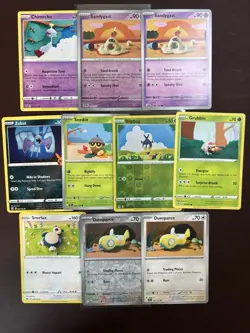 10 Pokemon Cards [Asako Ito] Crochet Yarn Art Lot - Image 1