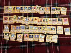 Pokemon Vintage Lot 53 Cards- Earth Type - Mixed - Rare VTG - Image 1