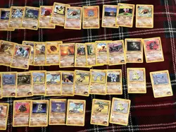 Pokemon Vintage Lot 53 Cards- Earth Type - Mixed - Rare VTG - Image 3