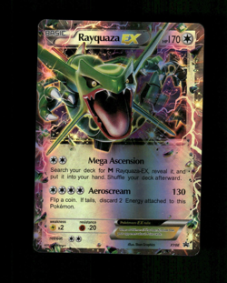 Custom HOLO RAYQUAZA Card RAYQUAZA Ex READ DESCRIPTION BELOW z1 - Image 1
