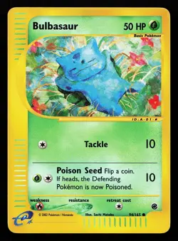 Bulbasaur 94/165 Reverse Holo Expedition Pokemon Card - Image 1