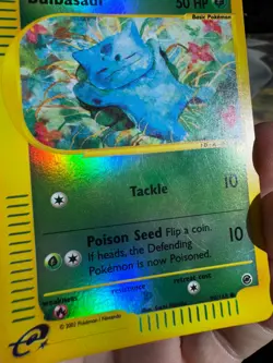 Bulbasaur 94/165 Reverse Holo Expedition Pokemon Card - Image 4