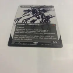 Phyrexian Obliterator Showcase Light Play LP MTG Phyrexia: All Will Be One 308 - Image 2