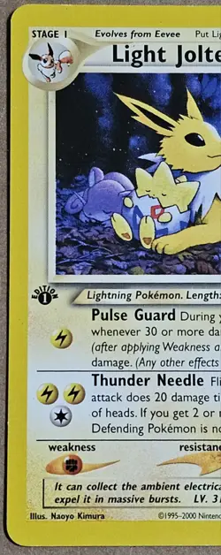 Light Jolteon Neo Destiny 1st Edition TCG Pokemon Card 48/105 - Image 2