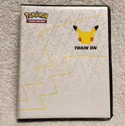 Pokemon Trading Card Game Pikachu Train On Album for Jumbo Cards 30 Sleeve Empty - Image 1