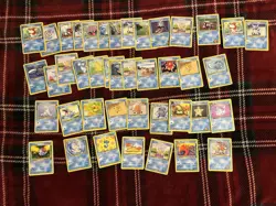 Vintage Pokemon Card Lot - Water Type - 40+ WOTC Era - Image 1
