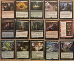 Budget MTG Commander Deck Red Black Green Wheels With Winter Misanthropic Guide - Image 4