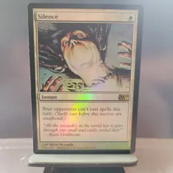 [NM] Magic The Gathering - Silence - FOIL Core Set 2010 M10 - C3 - Image 1