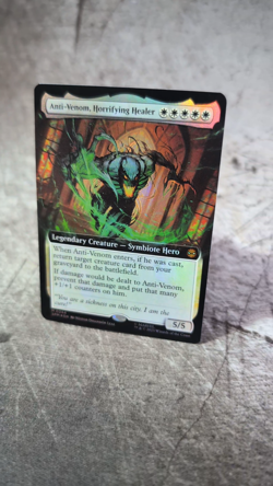 MTG, Anti-Venom, Horrifying Healer (#244) Spider-Man, Foil, NM Extended Art - Image 2