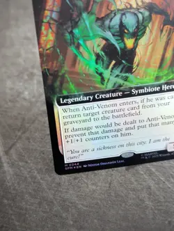 MTG, Anti-Venom, Horrifying Healer (#244) Spider-Man, Foil, NM Extended Art - Image 3