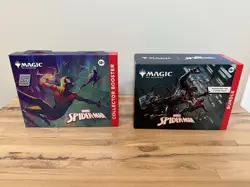 Magic The Gathering Marvel Spider-Man Collector Booster Omega+ Bundle Box SEALED - Image 1