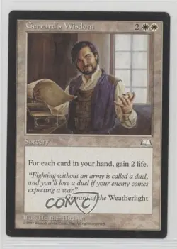 Gerrard's Wisdom Magic: Weatherlight 1997 - Image 1