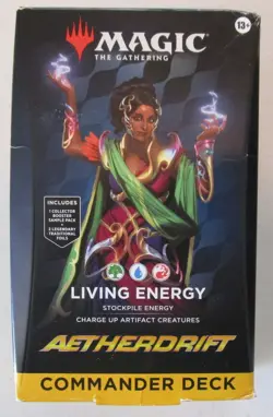 AETHERDRIFT COMMANDER DECK - LIVING ENERGY - MTG MAGIC THE GATHERING - Image 1