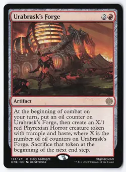 Urabrask's Forge R Phyrexia: All Will Be One 153 NM - Image 1