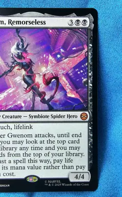 MTG Gwenom, Remorseless Marvel's Spider-Man 56 Mythic Regular Finish - Image 3