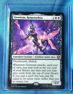 MTG Gwenom, Remorseless Marvel's Spider-Man 56 Mythic Regular Finish - Image 5