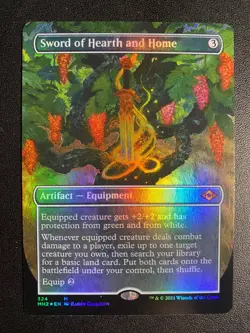 Sword of Hearth and Home (Borderless Foil) Modern Horizons 2 NM - Image 1